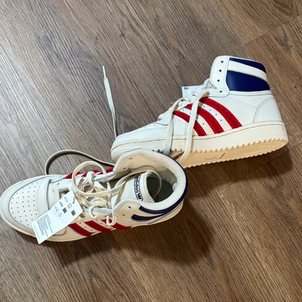 Adidas Kids Sneakers - White, Red, Blue